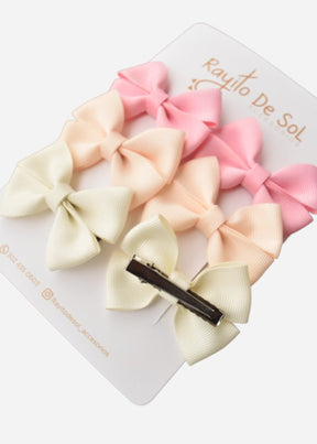 Set 3 Pares Pinzas Frida Pink