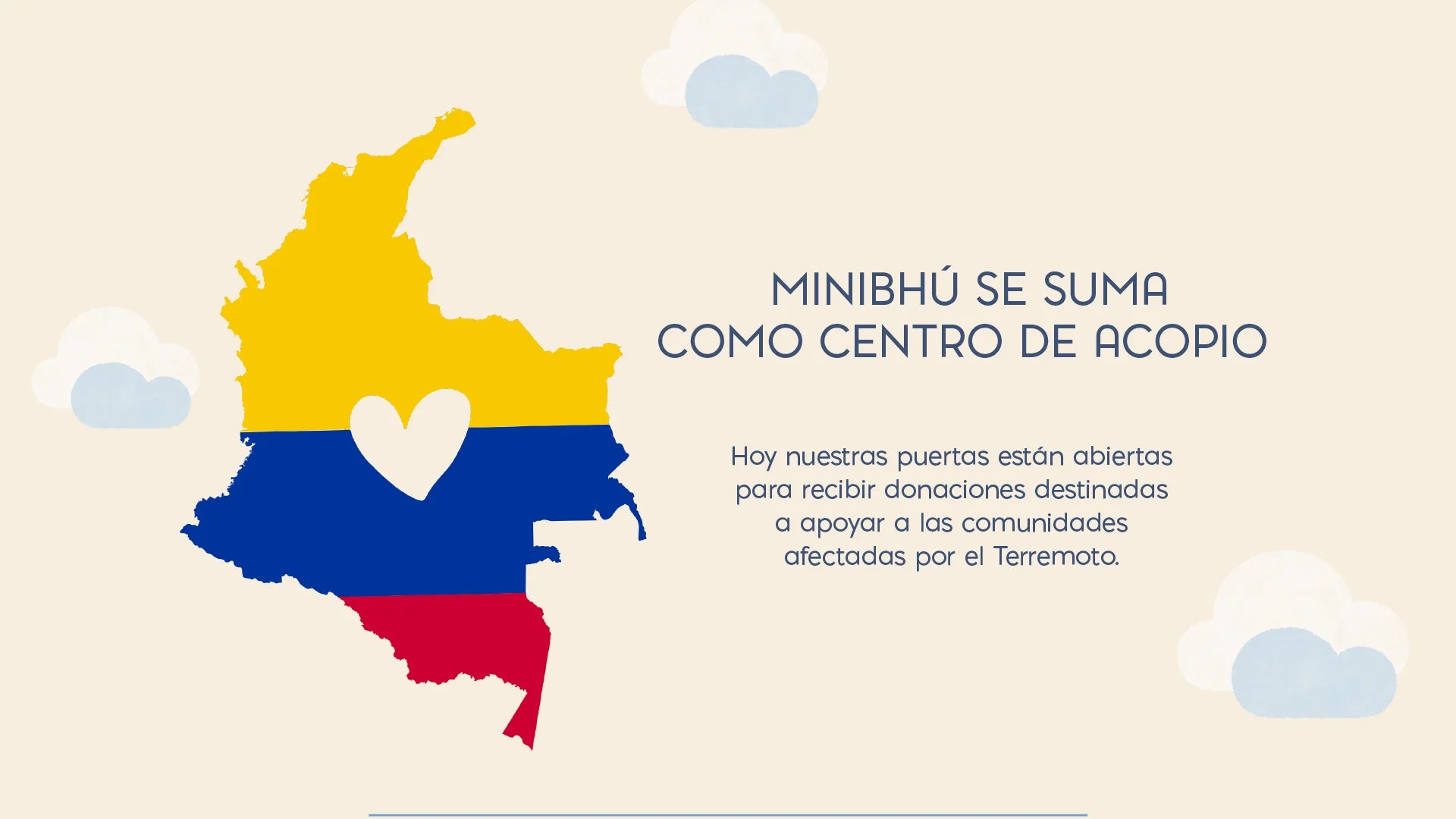 Minibhú se suma como centro de acopio