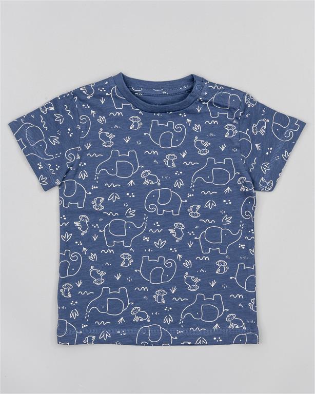 Camiseta Azul Elefante