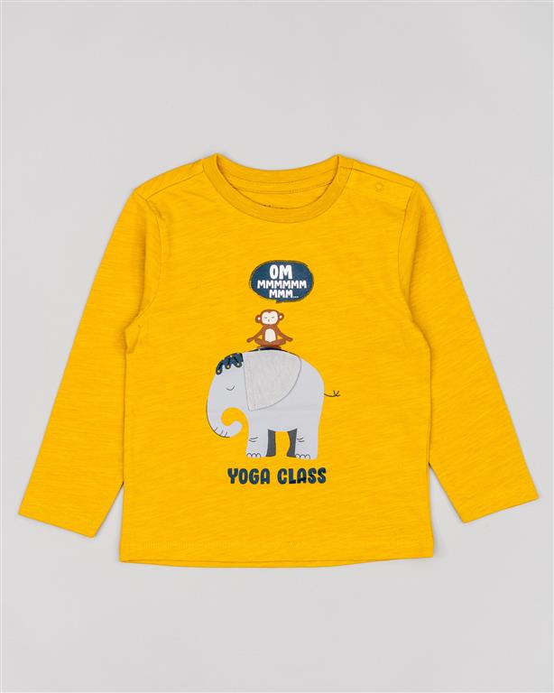 Camiseta Yoga Class Amarilla