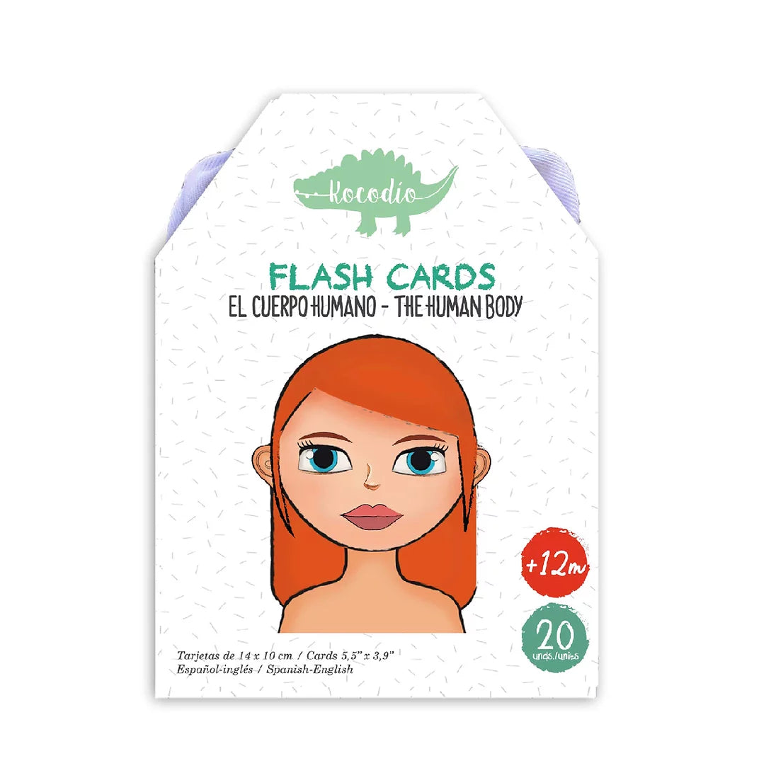 Flash Cards Cuerpo Humano +12m