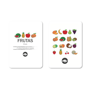 Flash Cards Frutas +12m