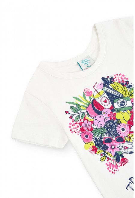Camiseta Flower Basket Eucalipto