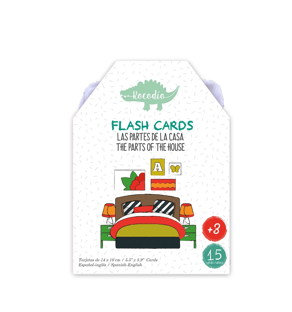 Flash Cards Partes De La Casa +3a