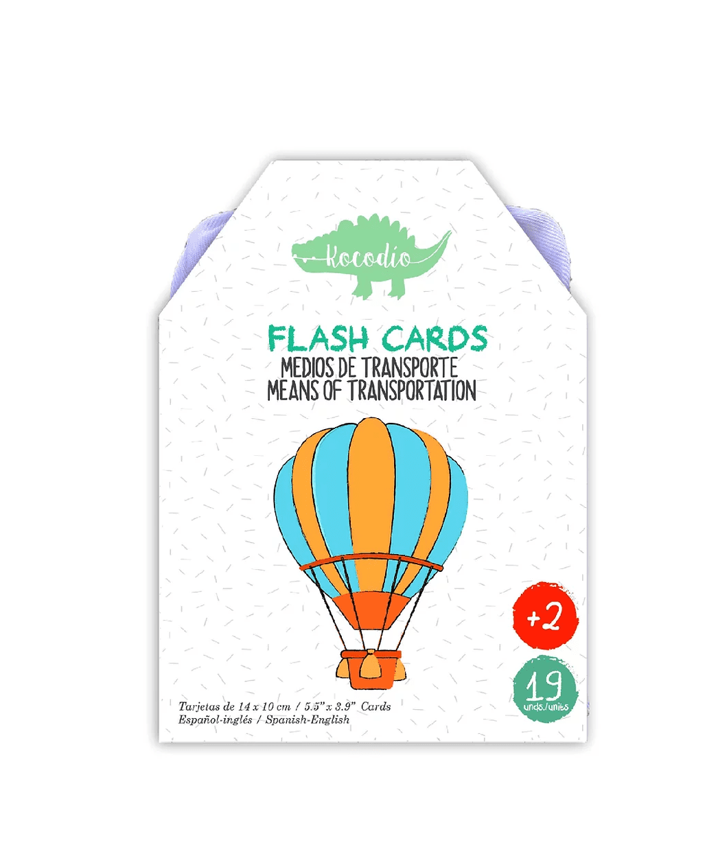 Flash Cards Medios De Transporte +2a