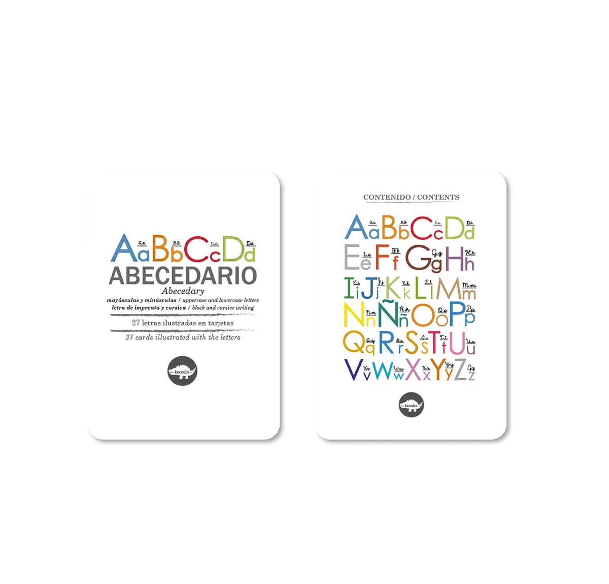 Flash Cards Abecedario +4