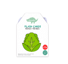 Flash Cards Vegetales +12m