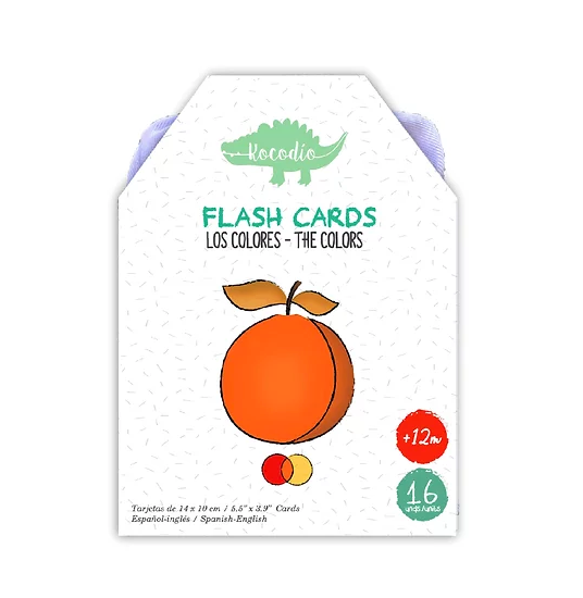 Flash Cards Los Colores +12m