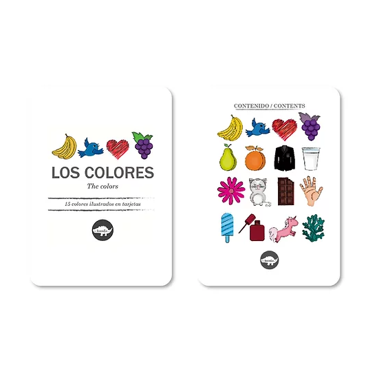 Flash Cards Los Colores +12m