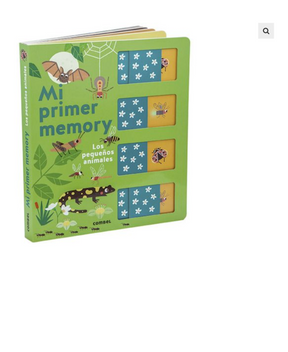 Libro Mi Primer Memory. Los Pequeños Animales +0-5 años