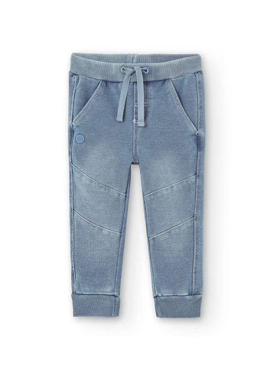 Pantalón Felpa Denim Summer Waves Baby