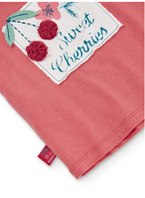 Camiseta Manga Corta Cherry Berry Niña Boboli