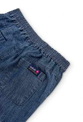 Pantalón Denim Bolsillos Eucalipto